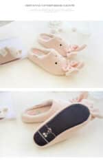 Imagen de galeria 4 de Zapatillas Kawaii De Conejito Blanco