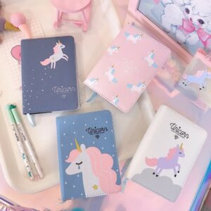 Imagen de galeria 1 de Agenda Kawaii De Tamaño A6 Con Diseño De Unicornio