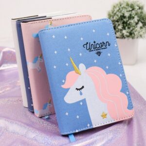 Imagen de Agenda Kawaii De Tamaño A6 Con Diseño De Unicornio