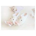 Imagen de Zapatillas Kawaii De Conejito Blanco