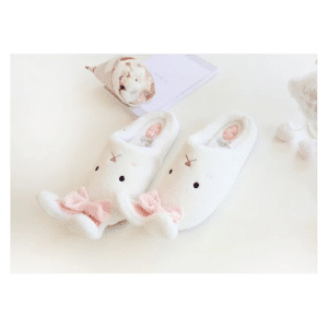 Imagen de Zapatillas Kawaii De Conejito Blanco