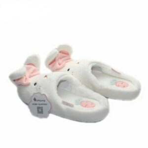 Imagen de galeria 1 de Zapatillas Kawaii De Conejito Blanco